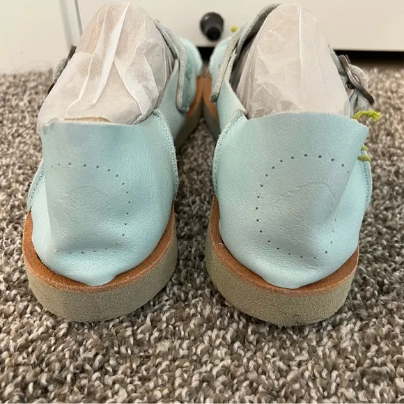 NWOB Satorisan Perforated Marnie Shoes in blue | Size 39 (US 8.5)