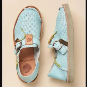 NWOB Satorisan Perforated Marnie Shoes in blue | Size 39 (US 8.5)