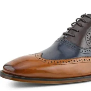 NWOT Asher Green, tricolored Wingtip, Men’s Size 9