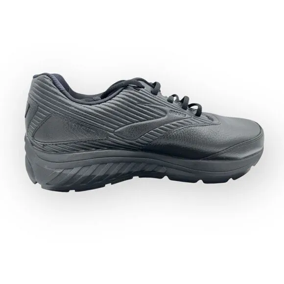 NWOT Brooks Mens Lace-Up Addiction Walker 2 Walking Shoes Black Size 9.5