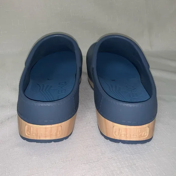 NWOT Dansko Kane Eva Clog Shoes Women EU 39 8.5/9 Blue Nursing Doctor Restaurant