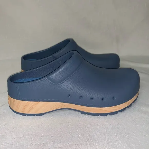 NWOT Dansko Kane Eva Clog Shoes Women EU 39 8.5/9 Blue Nursing Doctor Restaurant
