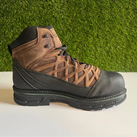 NWOT Hytest FootRests Rival Waterproof Nano Toe 6” Steel Toe Work Boot