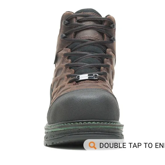 NWOT Hytest FootRests Rival Waterproof Nano Toe 6” Steel Toe Work Boot