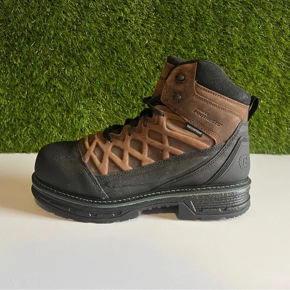 NWOT Hytest FootRests Rival Waterproof Nano Toe 6” Steel Toe Work Boot