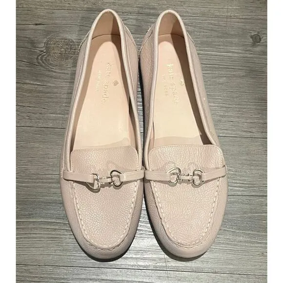 NWOT Kate Spade Blush Loafers