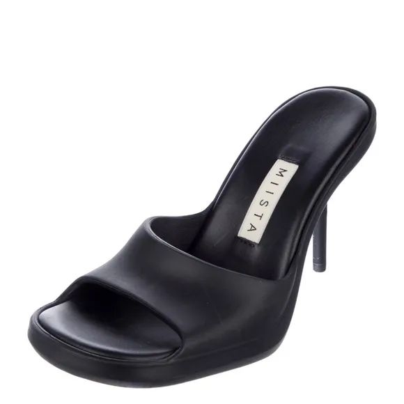 NWOT Miista Women's Black Sandals