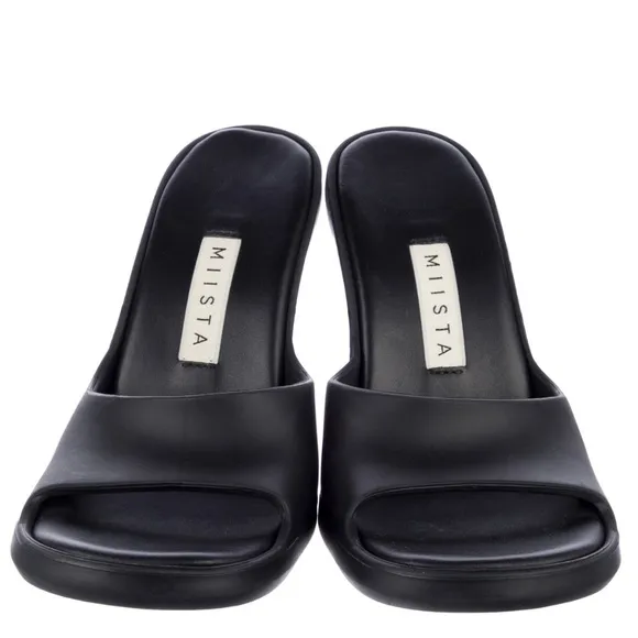 NWOT Miista Women's Black Sandals