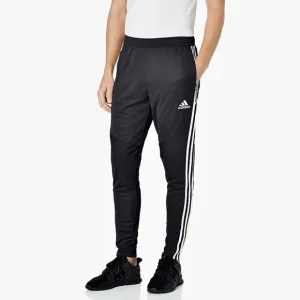 NWOT New Adidas Men’s 3 Stripe Tiro 19 Athletic Pants in Black   White (XXXL)