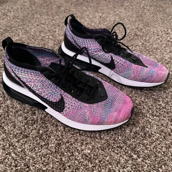 NWOT!! Nike Free Transform Flyknit Sneakers, Women’s Size 9.5, Rainbow Colored