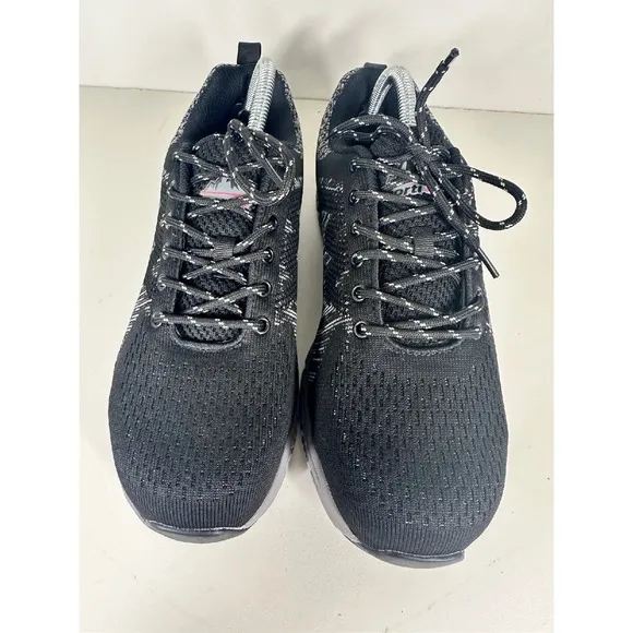 NWOT! Nortiv 8 Work Shoes Steel Toe Safety Black Sneakers Lightweight Size 9