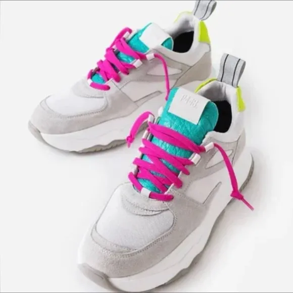 NWOT P448 Women’s Luke Sneakers Shabby Nib Size 43 EU (12.5-13 US)