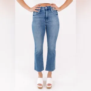 NWOT Pistola Lennon High Rise Crop Boot Jeans, Caravan, Size 26