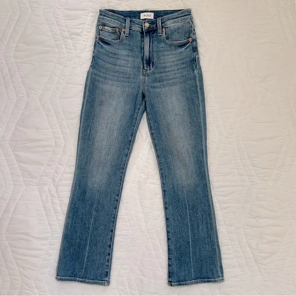 NWOT Pistola Lennon High Rise Crop Boot Jeans, Caravan, Size 26