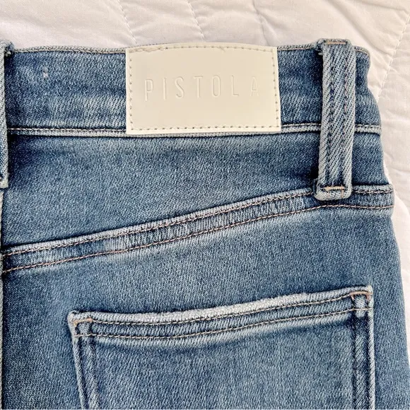 NWOT Pistola Lennon High Rise Crop Boot Jeans, Caravan, Size 26