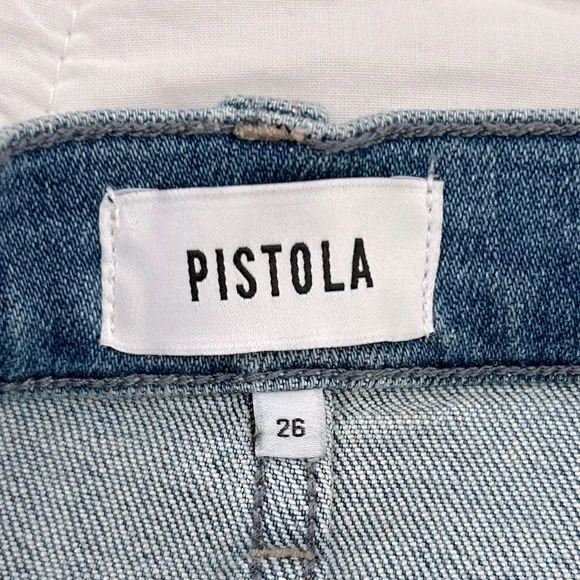 NWOT Pistola Lennon High Rise Crop Boot Jeans, Caravan, Size 26