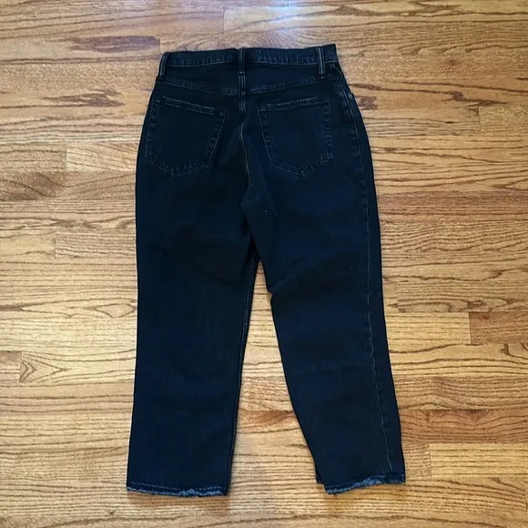 NWT Abercrombie Curve Love Ultra High Rise Ankle Straight Jean
