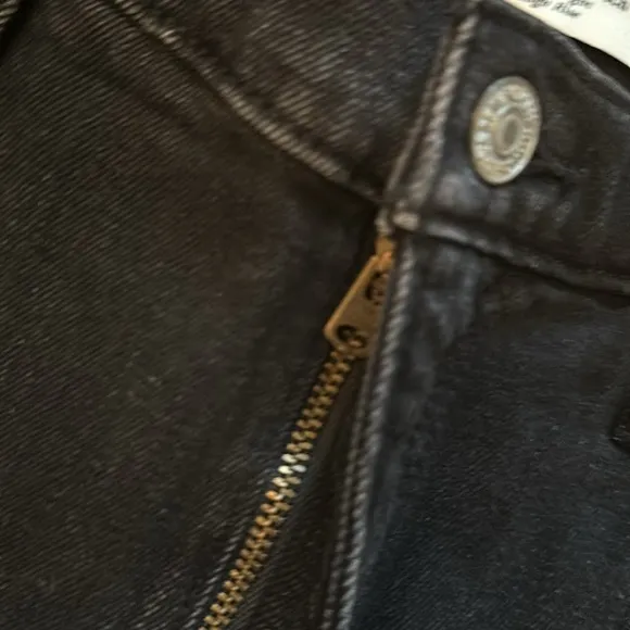NWT Abercrombie Curve Love Ultra High Rise Ankle Straight Jean