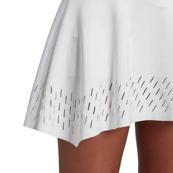 NWT Adidas Stella McCartney white Laser Tennis Skort Skirt Shorts XS