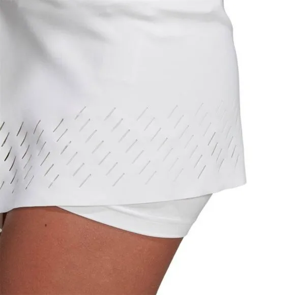 NWT Adidas Stella McCartney white Laser Tennis Skort Skirt Shorts XS