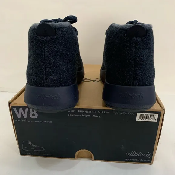 NWT Allbirds Women’s Wool Runner-up Mizzles Limited Edition  Size:8W