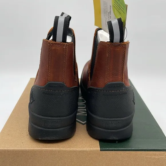 NWT And Box Original Muck Boot Company Men’s Chore Farm Leather Chelsea 9.5