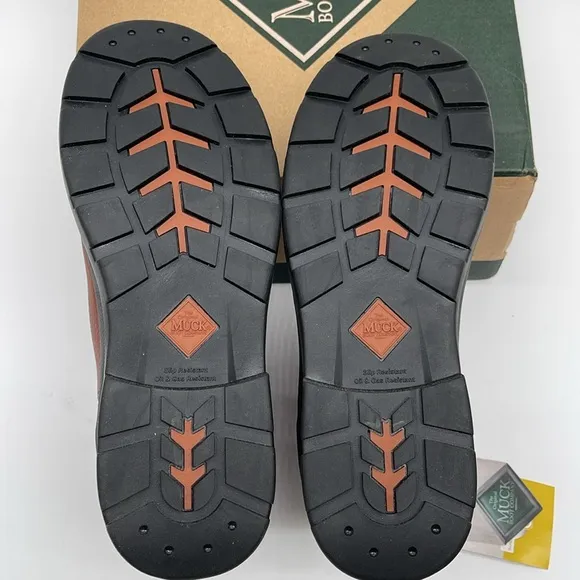 NWT And Box Original Muck Boot Company Men’s Chore Farm Leather Chelsea 9.5