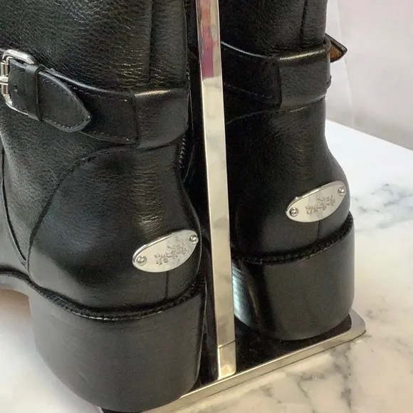 NWT Coach Mulan Round Toe Boots Size 6B