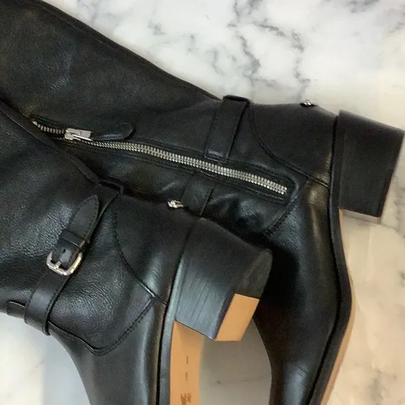 NWT Coach Mulan Round Toe Boots Size 6B