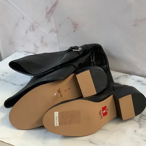 NWT Coach Mulan Round Toe Boots Size 6B