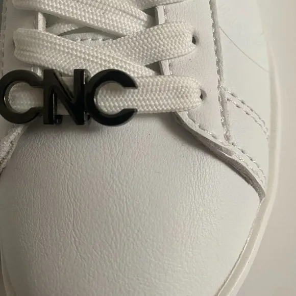 NWT CoSTUME National Chunky White Classic Luxury Sneakers Size EU 38 18800/W