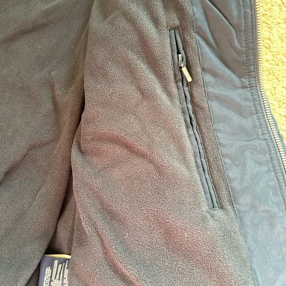 NWT DOCKERS Men’s Jacket Size XL Water Resistant Navy Blue Fleece Lining