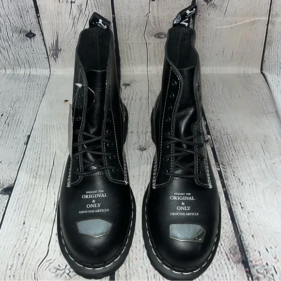 NWT Dr. Martens 1460 Pascal Bex Exposed Steel Toe Boots Size 10