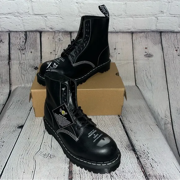 NWT Dr. Martens 1460 Pascal Bex Exposed Steel Toe Boots Size 10