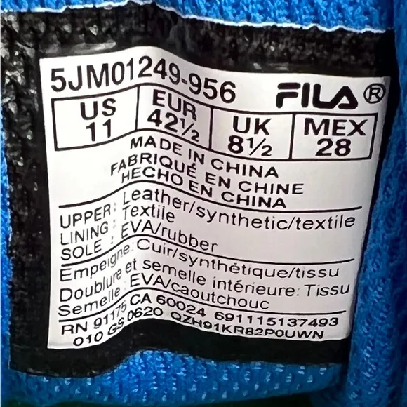 NWT Fila Women's Oakmont Tr Sneaker Size 11