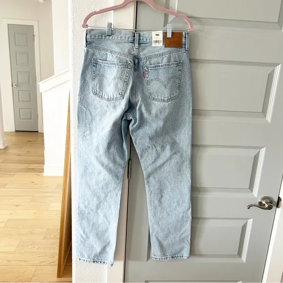 NWT Free People Levi’s 501 Crystal Studded Jeans