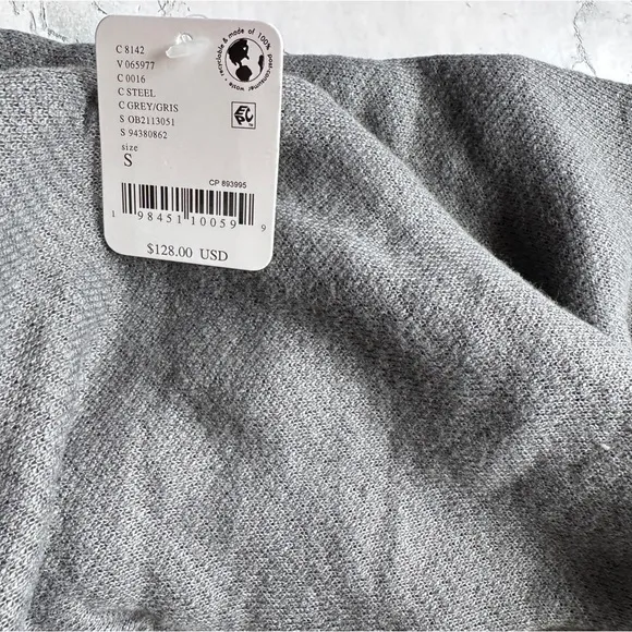 NWT Free People Milley Reversible Set in Steel