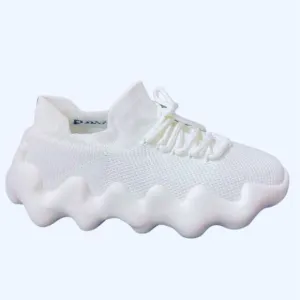 NWT in Box Gorgeous BERNIE MEV 38 (7-7.5 US) Davin Comfort white Chunky Sneakers