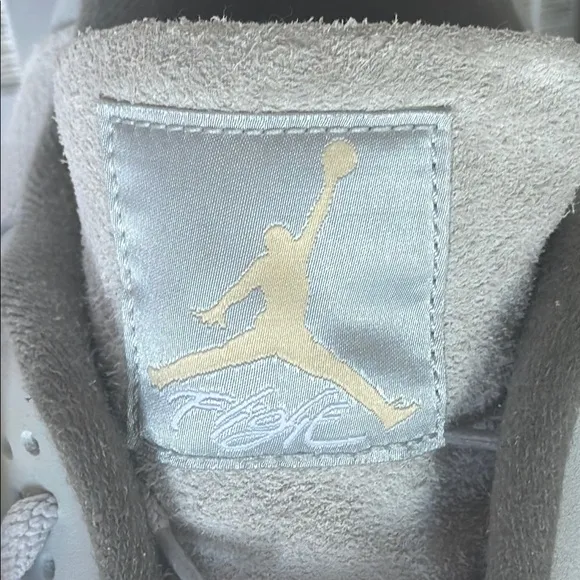NWT Jordan Gray Athletic High-Top Shoes