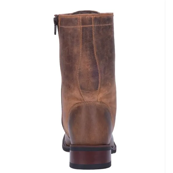 NWT Laredo women's Sara Rose tan leather cowboy boots. Size 7.