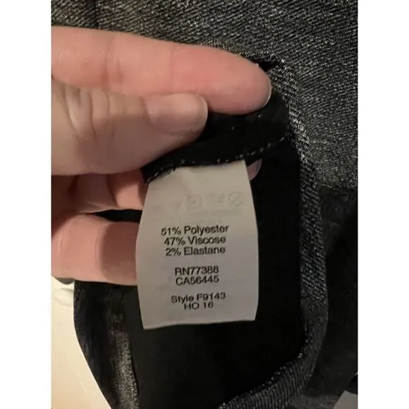 NWT Madewell Bridgewalk Sz 10 Dress Vneck‎ Heather Gray Long Sleeve Career