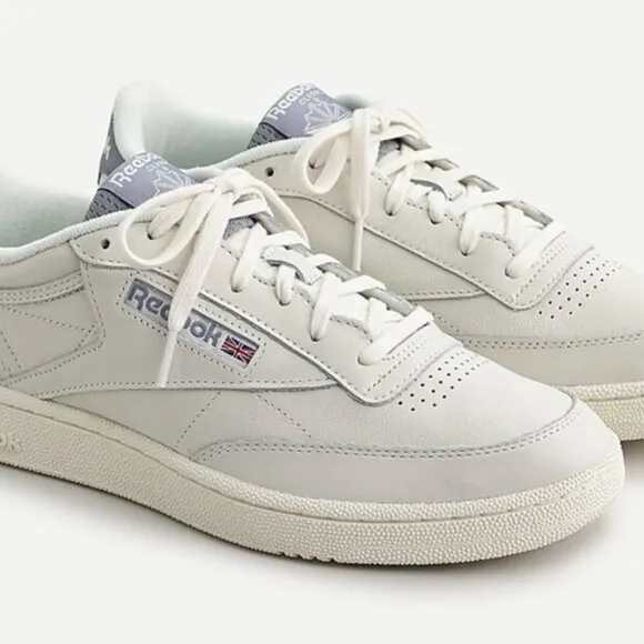 NWT - Men's Reebok Club C 85, White/Grey [EF3253] - Size 10 Medium