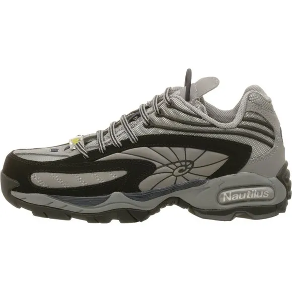 NWT Mens Size 11.5 Nautilus Gray Static Dissipative Steel Toe Work Shoe Sneaker