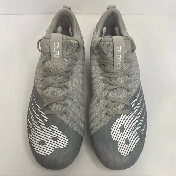 NWT New Balance Burn XMP High Lacrosse Cleats Sz 10 Gray