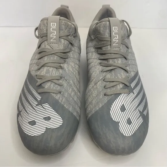 NWT New Balance Burn XMP High Lacrosse Cleats Sz 10 Gray