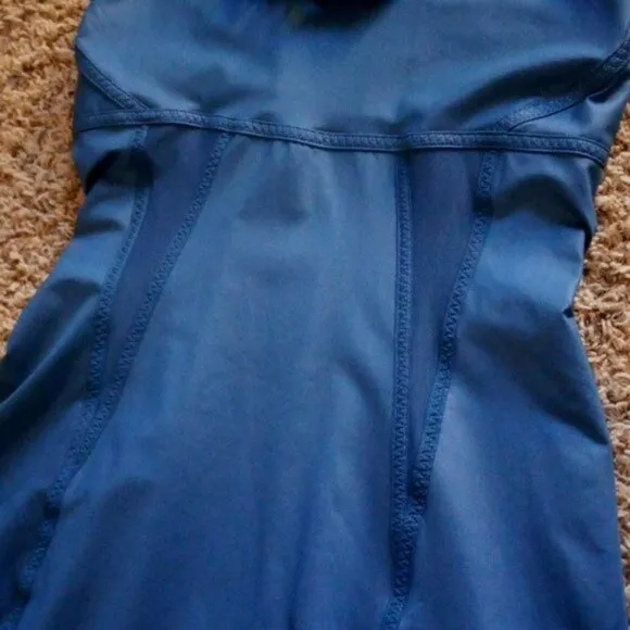 Nwt RARE STUNNING Adidas Stella McCartney BLUE Ruffle Tennis Dress M Medium