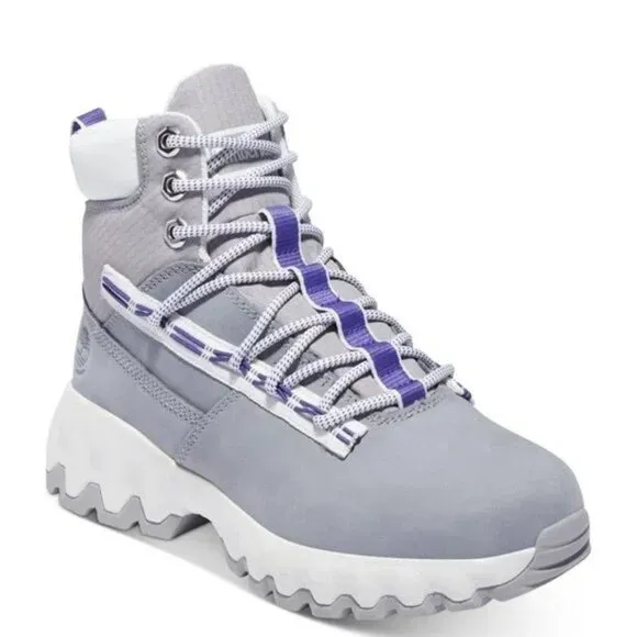 NWT Timberland Greenstride Edge Waterproof Nubuck Gray Hiking Boots 8