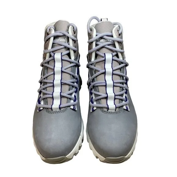NWT Timberland Greenstride Edge Waterproof Nubuck Gray Hiking Boots 8