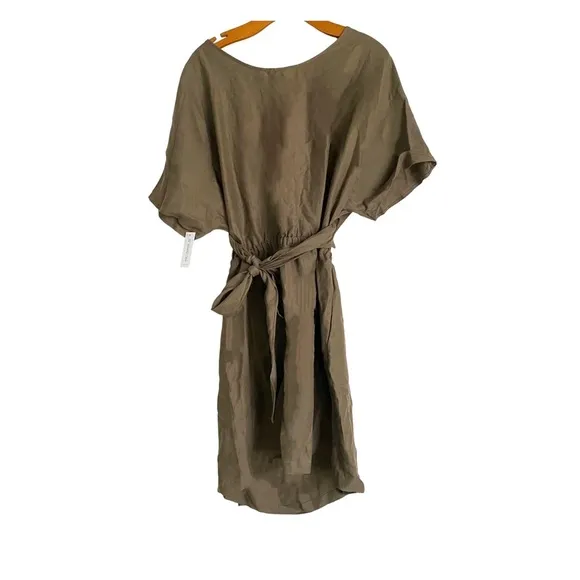 NWT Vetta The Convertible Wrap Mini Dress Khaki size XL
