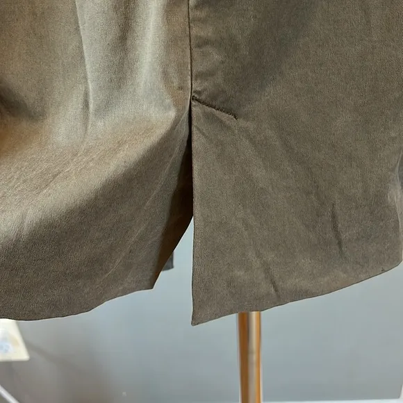NWT ZARA Army Green Lightweight XL Coat | Office, Coastal Grandma, Dark Academia